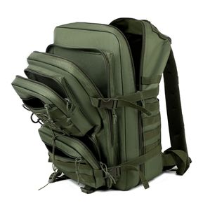 Mochila deportiva de moda informal de gran capacidad, diseño de camuflaje Unisex, impermeable, para acampar, senderismo, viajes, táctica al aire libre - Product Image 3