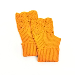 Özel Logo düz renk parmaksız eldivenler ile başparmak delik jakarlı tarzı kış eldiven bisiklet ve açık hava etkinlikleri için - Product Image 5