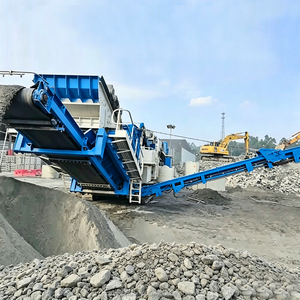 Concasseur mobile VSI sur chenilles Zhongyu Dingli, moteur AC, 100-500t/h, machine de fabrication de sable à impact vertical, façonnage d'agrégats - Product Image 3