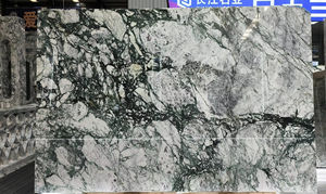 Nueva Llegada de Losas de Mármol Verde Calacatta, Mármol Verde, Blanco y Morado para Decoración de Paredes y Pisos - Product Image 2