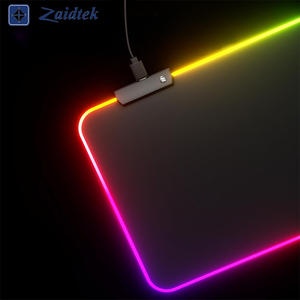 <span class=keywords><strong>Tapis</strong></span> <span class=keywords><strong>de</strong></span> <span class=keywords><strong>Souris</strong></span> en Verre Trempé RGB Coloré, Finition Micro-gravée Givrée, <span class=keywords><strong>Tapis</strong></span> <span class=keywords><strong>de</strong></span> Bureau Universel pour Gaming FPS et Esports, Sans PVDC, En Stock - Product Image 5