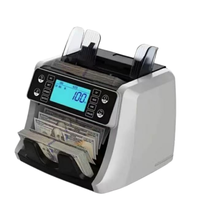 Compteur de devises vertical Chuanwei 160, compteur de dollars américains, d'euros et de devises étrangères, compteur de devises vertical compact