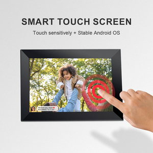 Cadre photo numérique Android WiFi 7 à 10 pouces, best-seller, téléchargement d'images et de vidéos, <span class=keywords><strong>avec</strong></span> application cloud - Product Image 4