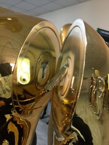 Display Full Body Female Clothes <strong>Dress</strong> Maker Electroplate Chrome Gold <strong>Mannequin</strong> - Product Image 3
