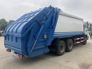 Camión compactador de basura de <span class=keywords><strong>15</strong></span> toneladas de Saneamiento Municipal de transferencia de residuos de cargador trasero 4x2 - Product Image 3