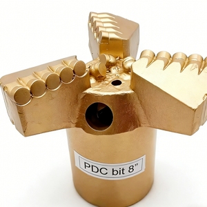 Broca PDC Cóncava de 3 Alas Speedmade, Cuerpo de Acero al Carbono, Herramienta de Perforación para Agujeros de Rejuntado, Drenaje de Gas, Anclaje de Taludes, Pozos de Agua - Product Image 4