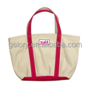 canvas bags woman shoulder bag Customized printed canvas handbag white color - Product Image 6
