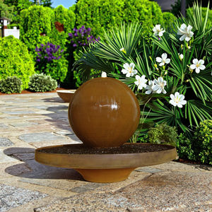 น้ำพุเหล็กติดผนังสไตล์ตะวันออกสำหรับสวนน้ำพุคุณภาพน้ำสำหรับกลางแจ้ง - Product Image 5