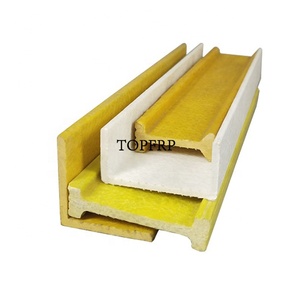 ผู้ผลิตโปรไฟล์ GRP FRP ด้วยวิธีพัลทรูชั่น โปรไฟล์ FRP - Product Image 1