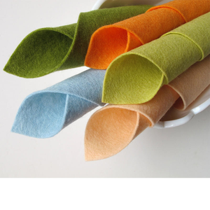 Mofelt Industry 100% Wool <b>Blend</b> Felt Fabric Woven Embossed Lightweight Breathable Eco-Friendly Home Textile 100g/m Rainbow - Product Image 5