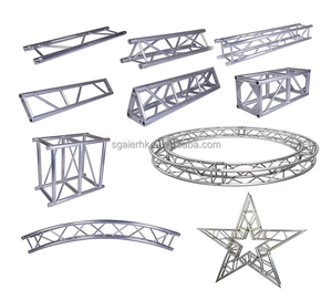 Sistema de armazón de techo de aleación de aluminio, armazón de techo de aluminio con pernos de escenario, armazón de iluminación para conciertos, escenario móvil para conciertos - Product Image 1