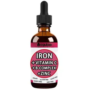 Factory Supply Vitamin Complex Vegan Iron Drops Vitamin & Iron Supplements Iron Drops