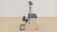 Reformer Pilates en bois, machine Pilates en bois écologique avec ressorts et poignées, reformer Pilates à domicile, équipement de Pilates de studio