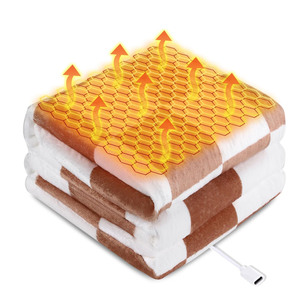 Manta Eléctrica de Lujo Tamaño Queen/King, Multizona, 6 Ajustes de Calor, Certificación UL ETL FCC, Manta Térmica Eléctrica con Doble Control para Cama - Product Image 1