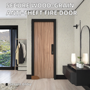 Противовзломные минималистичные двери с готовой отделкой для использования внутри и снаружи домов - Product Image 1