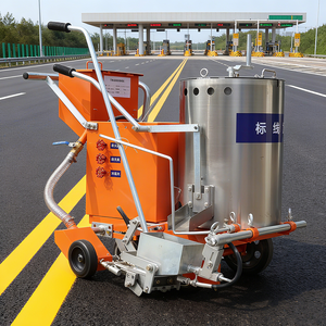 Máquina Multifuncional Termoplástica para <span class=keywords><strong>Pintar</strong></span> y Marcar Líneas en Carreteras <span class=keywords><strong>con</strong></span> Bomba para Construcción, Nueva - Product Image 2