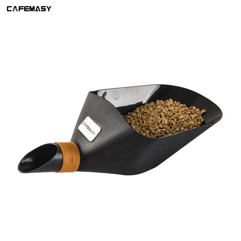 Cafemasy Koffie Gereedschap Abs Plastic Serveren Display Tray Koffie Maatlepel Koffieboon Schop Scoop(1Kg, 1.5Kg, 2Kg)