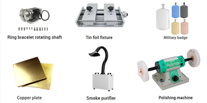 เครื่องแกะสลักตราประทับด้วยเลเซอร์สำหรับตัดโลหะทำจากโลหะสแตนเลสมีตัวอักษรลึกสลักจี้ตัวอักษร - Product Image 6