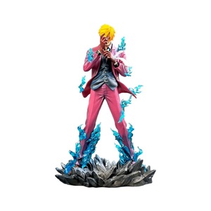 Statuetta Decorativa in PVC di Sanji con Fiamme del Diavolo, Stile <span class=keywords><strong>CK</strong></span>, Modellino Trendy per Collezionisti - Product Image 5