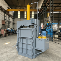 Presse à balles hydraulique verticale pour déchets plastiques, carton, métal, machine de recyclage