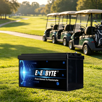 Paket Baterai Li-Ion Enerbyte Deep Cycle Solar LiFePO4 Lithium Ion untuk RV, Golf Cart, AGV, ISO