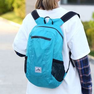 Sac à dos pliable personnalisé avec logo, sac de rangement de voyage, léger, durable, pour le camping et les sports - Product Image 5