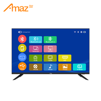 HDTV 32 inci dengan lampu latar LED Panel surya termasuk TV pintar isi ulang untuk hiburan rumah tangga Afrika