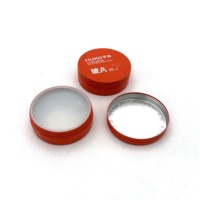 Boîtes rondes personnalisées en aluminium Boîte d'emballage en aluminium solide pour crème pour le visage avec couvercle scellé Boîte d'emballage ronde en aluminium pour pommade