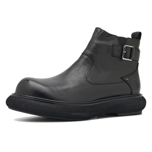 Zapatos Casuales de Hombre de Primera Calidad, Diseño Clásico y Moderno con Degradado, Punta Descubierta, Suela de Goma Impermeable, para Otoño/Invierno, Siempre a la Moda - Product Image 5