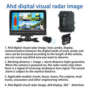 8 <span class=keywords><strong>Sensor</strong></span>-LKW-Parks ensor <span class=keywords><strong>system</strong></span> <span class=keywords><strong>4</strong></span>-Kanal-Digitalmonitor Automatische Rückfahr kamera für Nutzfahrzeuge - Product Image 3