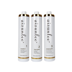 Traitement Lissant Brésilien à la Kératine et au Collagène <span class=keywords><strong>Sans</strong></span> <span class=keywords><strong>Sulfate</strong></span> 1000ml pour Cheveux - Product Image 5