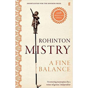 Un équilibre parfait par l'auteur Rohinton Mistry, impression de livre broché personnalisé à couverture souple - Product Image 1