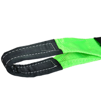 Sangle de remorquage robuste en polyester 30' x 3" avec manilles à anneau en D, kit d'outils d'urgence personnalisé OEM, fabriqué en Chine