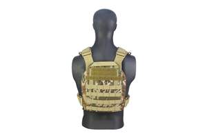 OEM Logo Negro Gris Verde Entrenamiento Seguridad Entrenamiento al aire libre Equipo de protección Chaleco táctico - Product Image 3