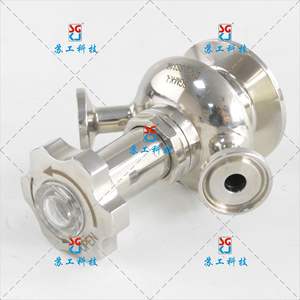 Valve d'échantillonnage aseptique manuelle avec affichage de la position de la structure à diaphragme pour l'eau - Fabriquée par Aseptic Sampling Valve Company - Product Image 4