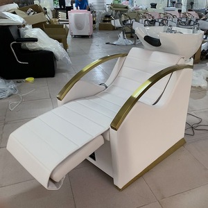 Unidad de Lavado de Cabeza para Salón de Belleza WSS, Sillón de Champú con Lavabo Cerámico, Cama de Champú - Product Image 3