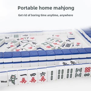 Ensemble de Mahjong Anime Personnalisé par le Fabricant – Jouet Éducatif en Résine Écologique Polie pour l'Entraînement Mental, Conçu pour les Boutiques de Jouets - Product Image 2