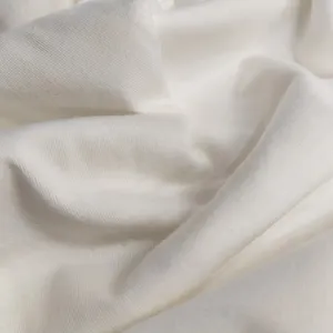 Échantillon gratuit 180gsm 75% polyester 25% coton TC tissu uni pour tissu t-shirt tissu