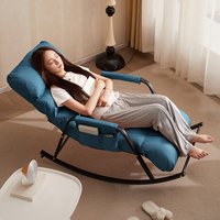 2025 Nouveauté Fauteuil Paresseux Adulte pour Salon, Rocking Lounge, Balcon, Sac de Haricots Dormeur, Fauteuil Détente Nouveau Style