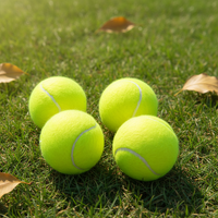 Balles de tennis de table et de badminton JINFAR personnalisées, approuvées par l'ITF, haute élasticité, doublure intérieure épaisse, entraînement, rebond élevé, caoutchouc naturel