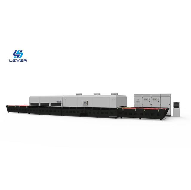 2440 *5000mm 3.5 Forced Convection Type Horizontal Rollers Hearth Flat Glass Tempering Furnace Tempered Glass Machine