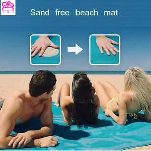 Sand Free <strong>Beach</strong> Mat, Portable Quick Drying Sandless <strong>Beach</strong> <strong>Blanket</strong> for Outdoor Travel - Product Image 3