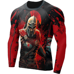 ชุดต่อสู้แขนยาวสำหรับผู้ชายประสิทธิภาพสูงชุดป้องกันการผดผื่นพร้อมคุณสมบัติระบายอากาศการเย็บตามสั่งระดับพรีเมียม - Product Image 4