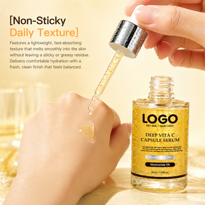 Marca Propia, Aumenta la Luminosidad, Despierta la Piel Opaca, 99% Vitamina C Pura, Tecnología Liposomal de Niacinamida, Suero en Cápsulas con Vitamina C Profunda - Product Image 3