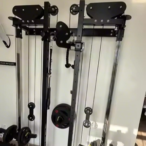 Nueva Versión de Rack de Sentadillas <span class=keywords><strong>Plegable</strong></span> Montado en Pared, Rack de Cables <span class=keywords><strong>Plegable</strong></span>, Equipo de Gimnasio, Jaula de Potencia para Ejercicios de Musculación - Product Image 4
