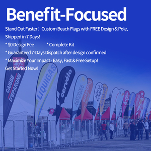 Пляжный флагшток только 7 дней доставка без графической рамки только пользовательский флаг с перьями - Product Image 6