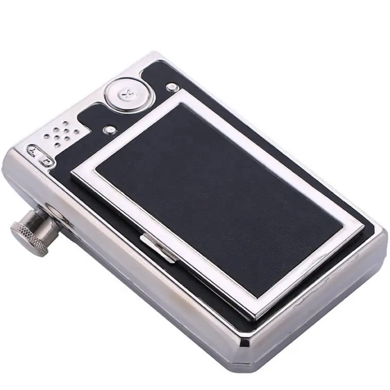 China factory supply creative camera shape Stainless Steel Hip Flask For Alcohol Liquor Whiskey with Cigarette Case