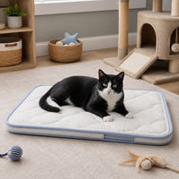 Coussin de fenêtre respirant pour chat toutes saisons, amovible et lavable