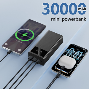 Cargador Portátil de Alta Potencia de 65W y 30000mAh con Pantalla LED, Carga Ultra Rápida para Teléfonos Inteligentes, Tabletas y Computadoras Portátiles - Product Image 4