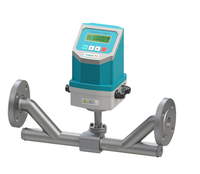 Transmisor de Flujo Ultrasónico en Línea para Líquidos, Conexión de Brida de Diámetro Pequeño, Salida de Señal Industrial 4-20mA RS485
